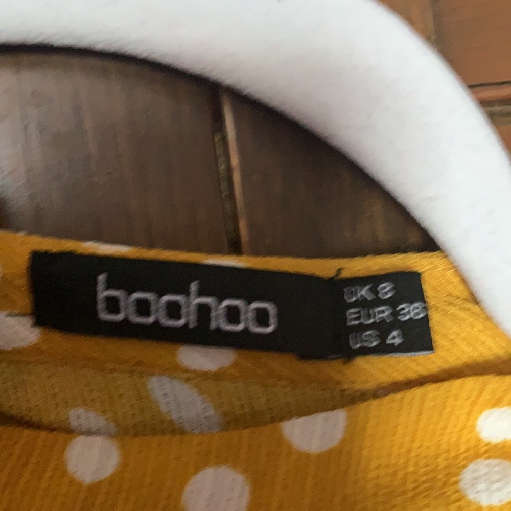 Boohoo Polka Dot Romper size 4 - Picture 3 of 3